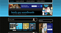 Desktop Screenshot of familyguy-soundboards.com
